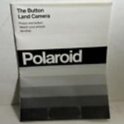 Polaroid SX-70 The Button Instant Film Camera