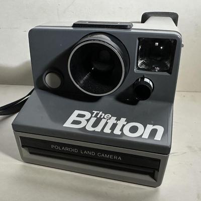 Polaroid SX-70 The Button Instant Film Camera