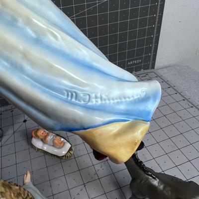 RARE!~GOEBEL HUMMEL PARTIAL NATIVITY SET 