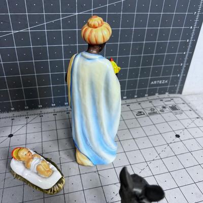 RARE!~GOEBEL HUMMEL PARTIAL NATIVITY SET 