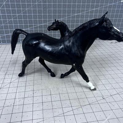 Pair of Black Breyer Horse's