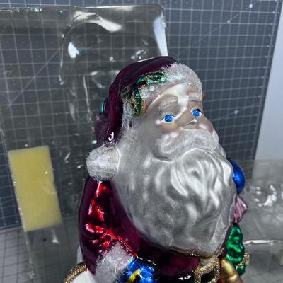 Thomas Pacconi SANTA Glass with Wooden Base