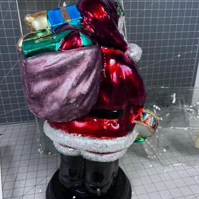 Thomas Pacconi SANTA Glass with Wooden Base