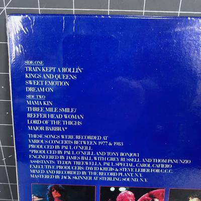 AEROSMITH CLASSICS LIVE, NEW SEALED 