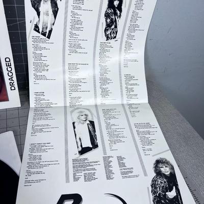 POISON - LOOK WHAT THE CAT DRAGGED IN, With Insert, Near Mint 