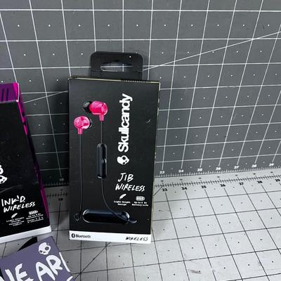 3 Skull Candy Head Phones NEW in the Package