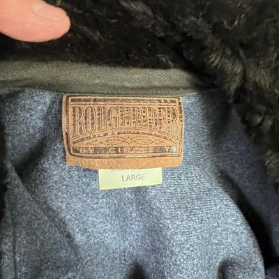 2 Vest - Blue & Tan with Wild Horses 