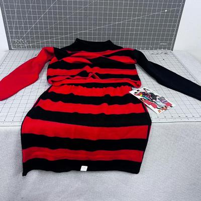 The Jet Set NEW Vintage 1988 Kids Sweater & Skirt 