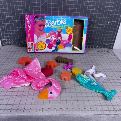 Barbie Mermaid and Swan Play set, In Original Box 