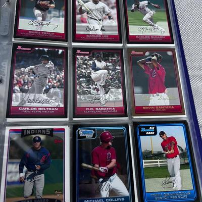 Binder of Baseball Cards 80's to 2000's All Sleeved in the Binders 