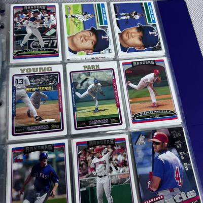 Binder of Baseball Cards 80's to 2000's All Sleeved in the Binders 