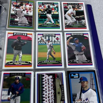 Binder of Baseball Cards 80's to 2000's All Sleeved in the Binders 