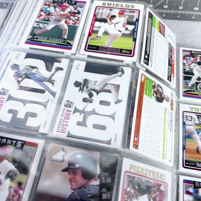 Binder of Baseball Cards 80's to 2000's All Sleeved in the Binders 