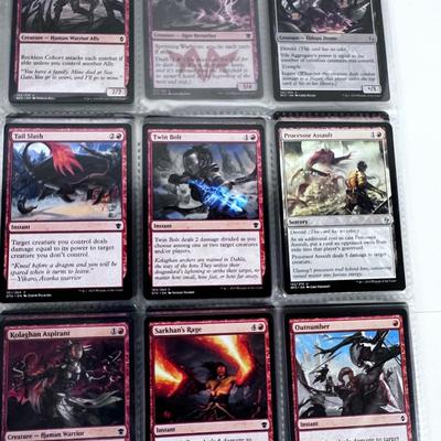 MAGIC THE GATHERING Cards, Binder Full 
