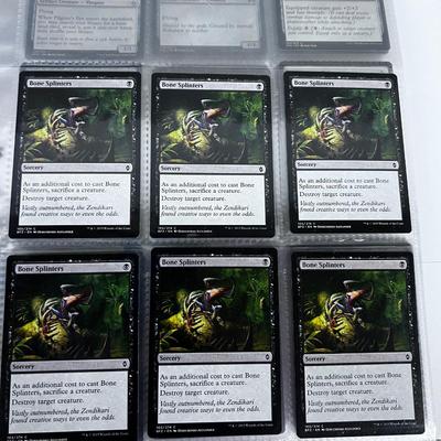 MAGIC THE GATHERING Cards, Binder Full 