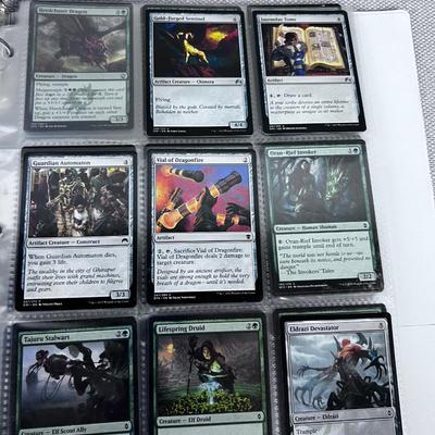MAGIC THE GATHERING Cards, Binder Full 