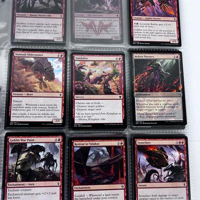 MAGIC THE GATHERING Cards, Binder Full 