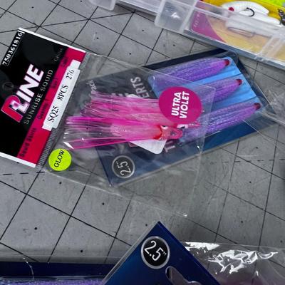 LURES: Lots of Squid, Mostly NEW 