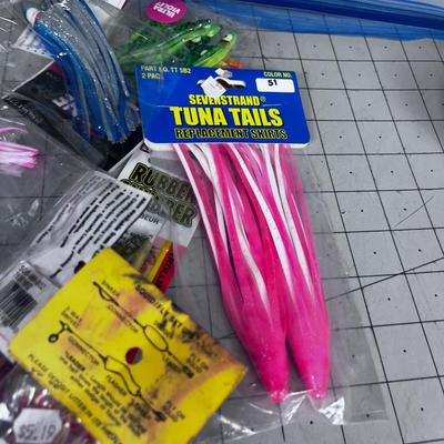 LURES: Lots of Squid, Mostly NEW 
