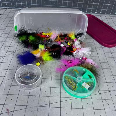 Bunch of Feathered Jigs 