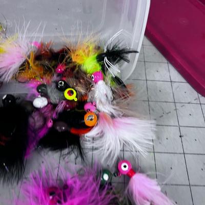 Bunch of Feathered Jigs 