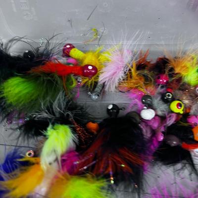 Bunch of Feathered Jigs 