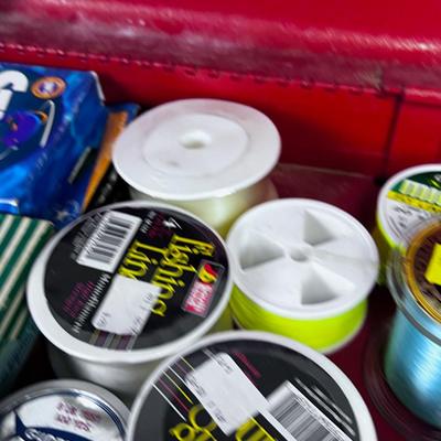 Tool Box full of Fishing LINE