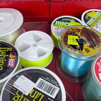 Tool Box full of Fishing LINE