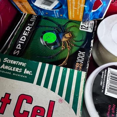 Tool Box full of Fishing LINE
