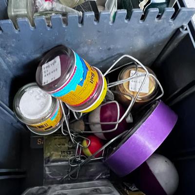 Tackle Box (PLANO Over Under) with Tackle 