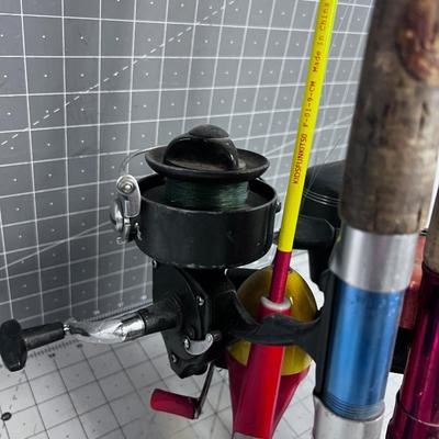 ANOTHER Large Lot of Fishing Poles With Reels included