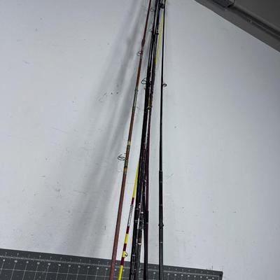 ANOTHER Large Lot of Fishing Poles With Reels included