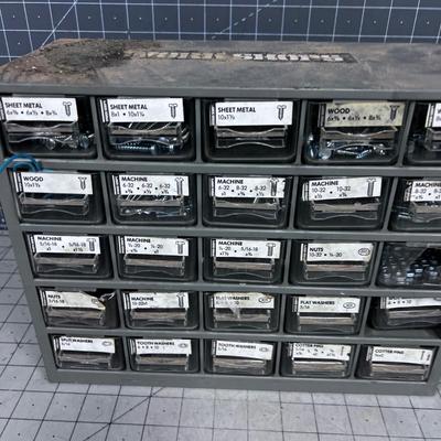 Parts Bin Mostly Machine Screws 