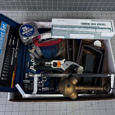 Lot of Tools and Brackets 