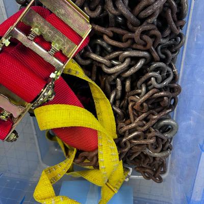 Chain & Straps, Mostly Chain. 
