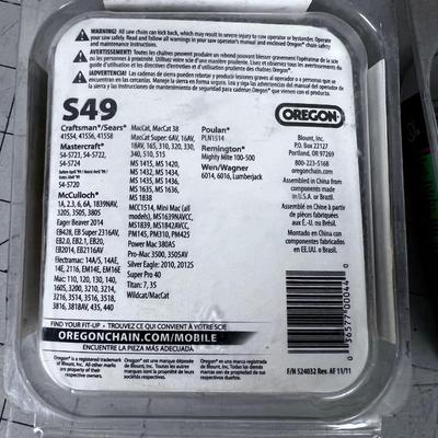 2 NEW Chain Saw Blades, New in the Box