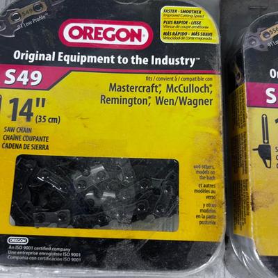 2 NEW Chain Saw Blades, New in the Box
