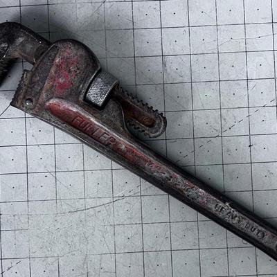 Fuller 14" Heavy Duty Pipe Wrench