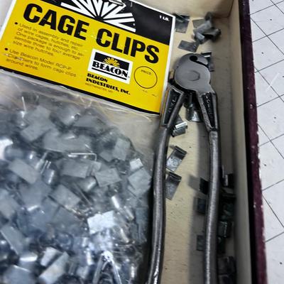 Cage Clips with Crimper 