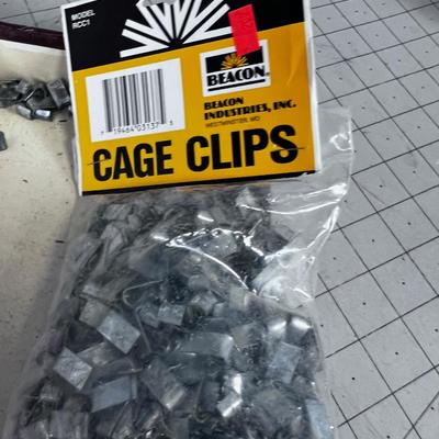Cage Clips with Crimper 
