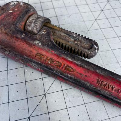 Rigid 24 Inch HEAVY DUTY Pipe Wrench 