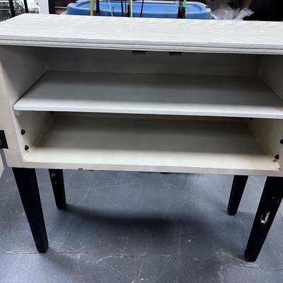 Black & White Cupboard Small Credenza 