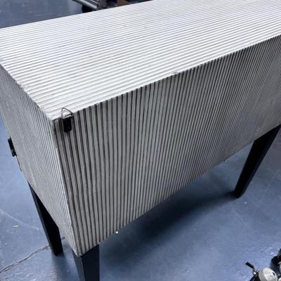 Black & White Cupboard Small Credenza 