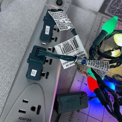 2 Strings of Working Christmas Lights 