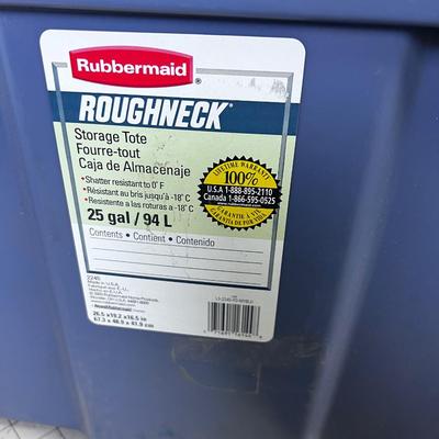 Large Rubbermaid Tub