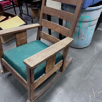 Arts and Crafts Mission OAK Rocker 