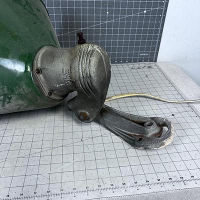 Huge Enamel Warehouse Light GREEN, COOL