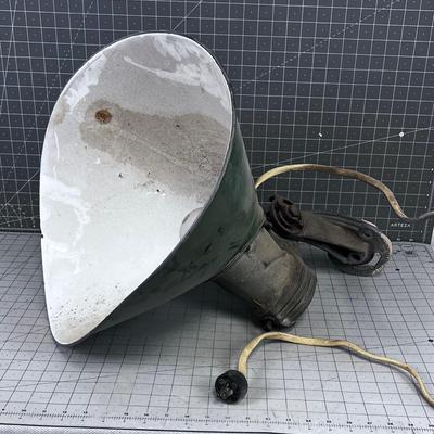 Huge Enamel Warehouse Light GREEN, COOL