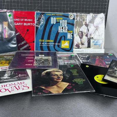 Mixed lot of Records: Pop, Jazz and  Classical 