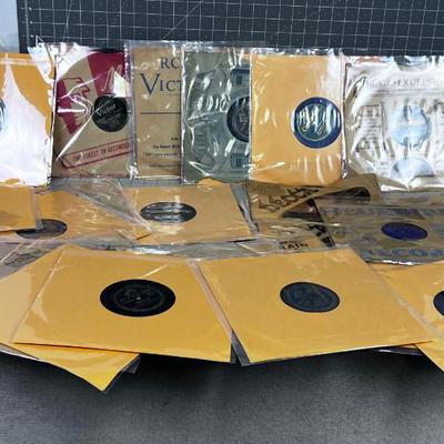 Giant Lot of 78 Records, Blues and Jazz